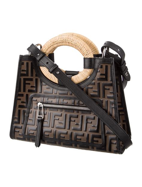 Fendi Small Zucca Runaway Shopper Tote 